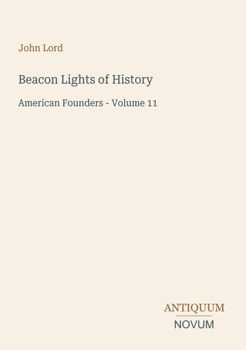 Livro Beacon Lights of History 
