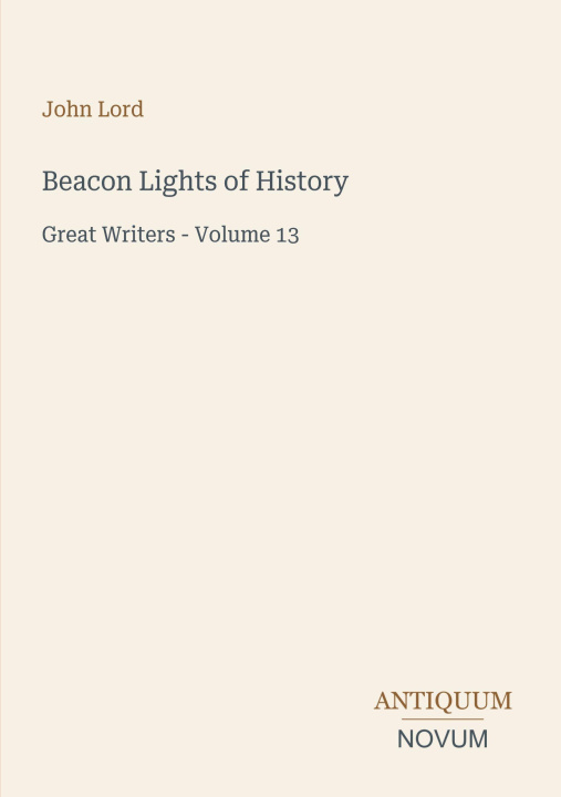 Buch Beacon Lights of History 