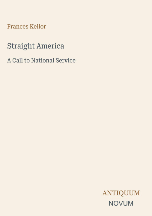 Buch Straight America 