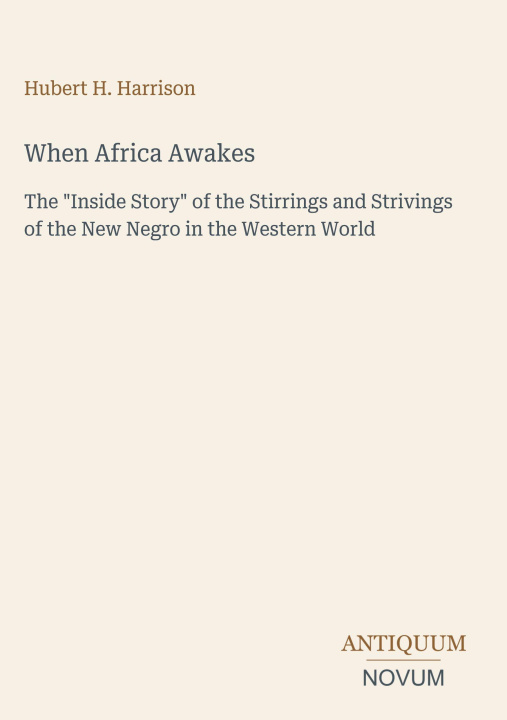 Книга When Africa Awakes 