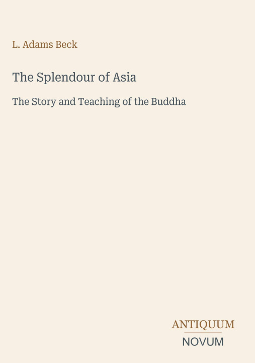 Livro The Splendour of Asia 