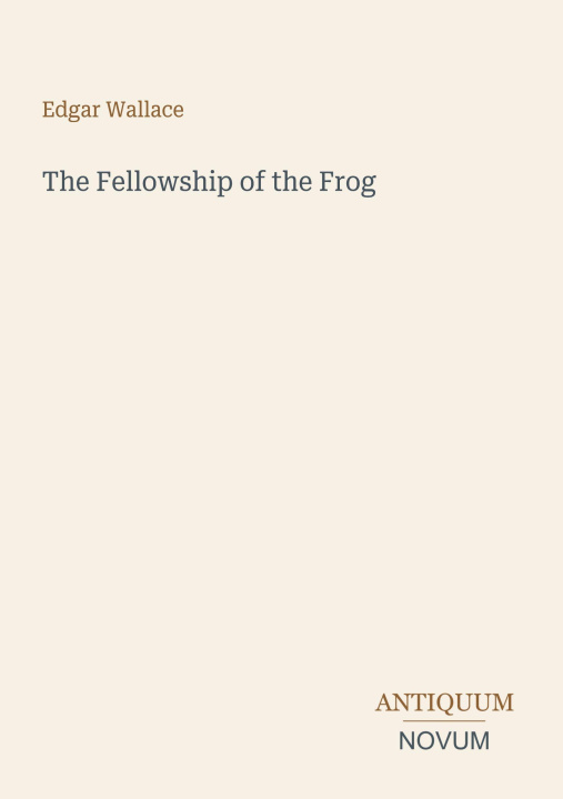 Buch The Fellowship of the Frog 