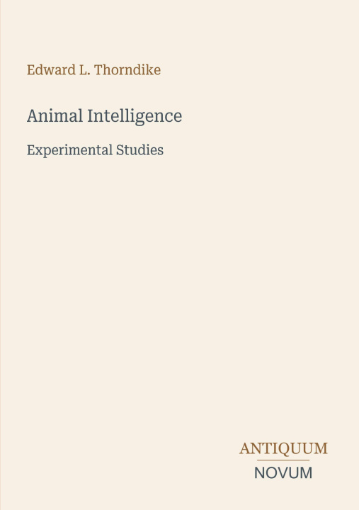 Könyv Animal Intelligence 