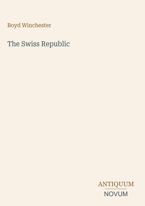 Libro The Swiss Republic 