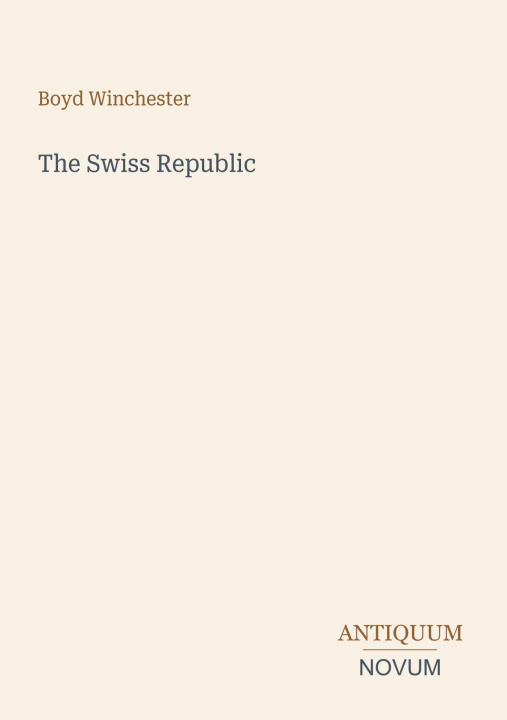 Kniha The Swiss Republic 