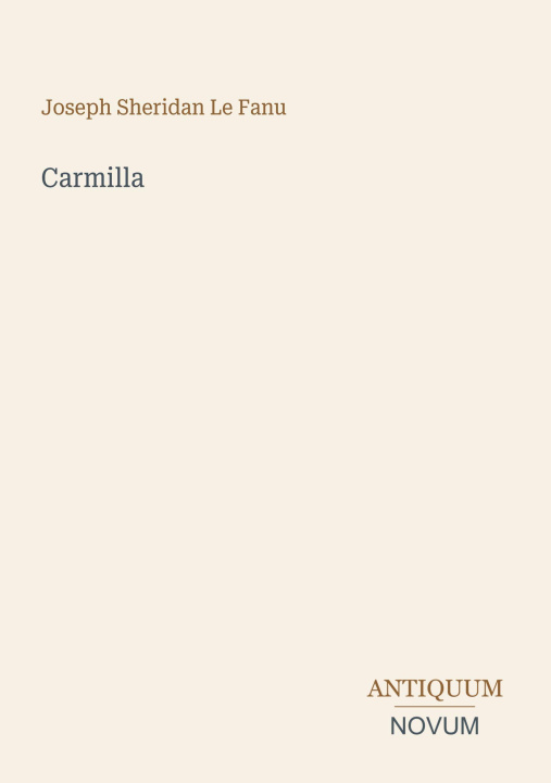Könyv Carmilla 