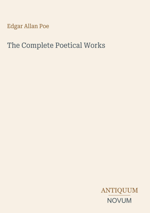 Kniha The Complete Poetical Works 