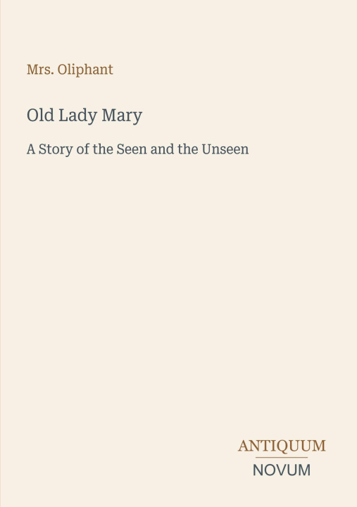 Kniha Old Lady Mary 