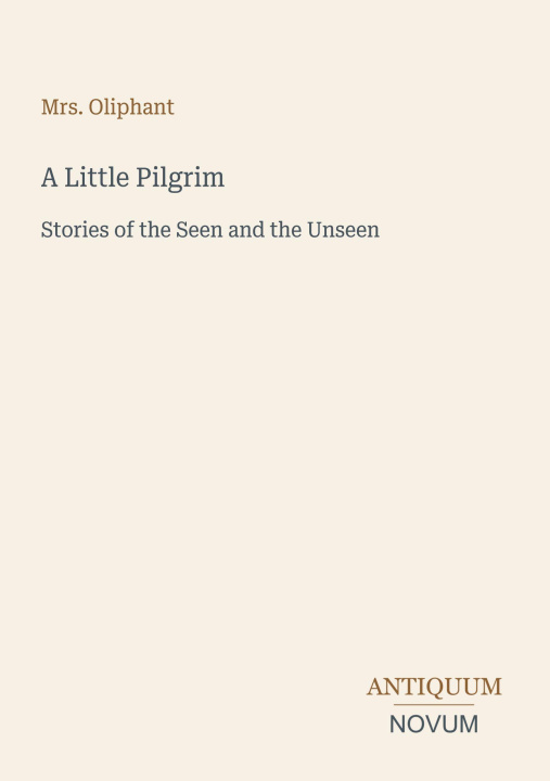 Buch A Little Pilgrim 