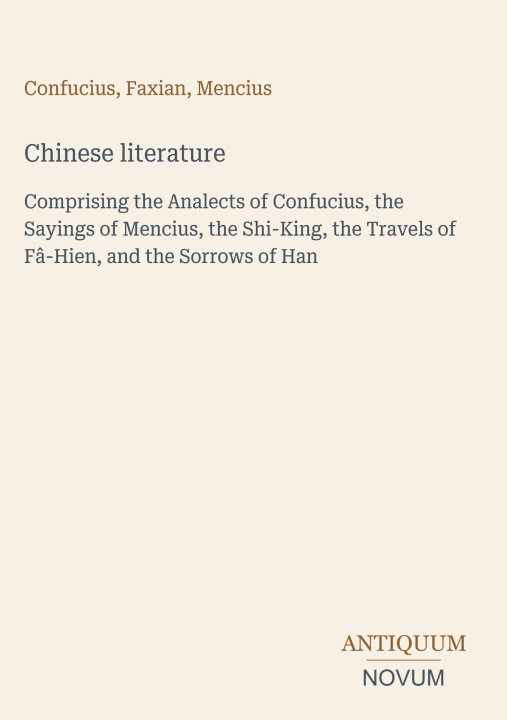 Buch Chinese literature Faxian