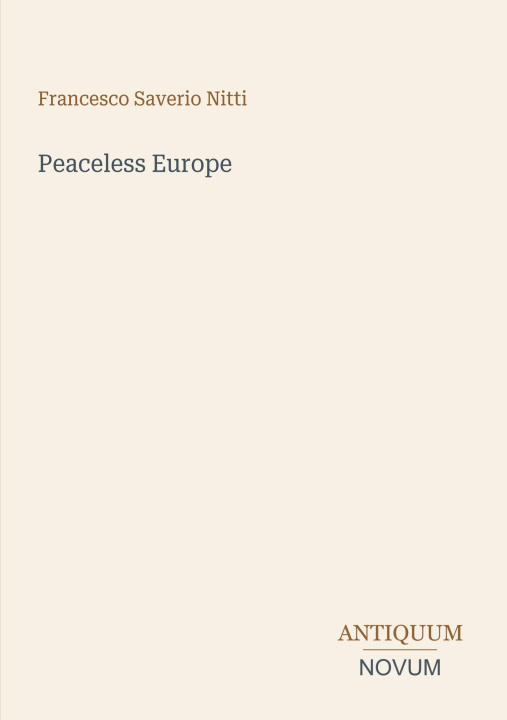 Buch Peaceless Europe 