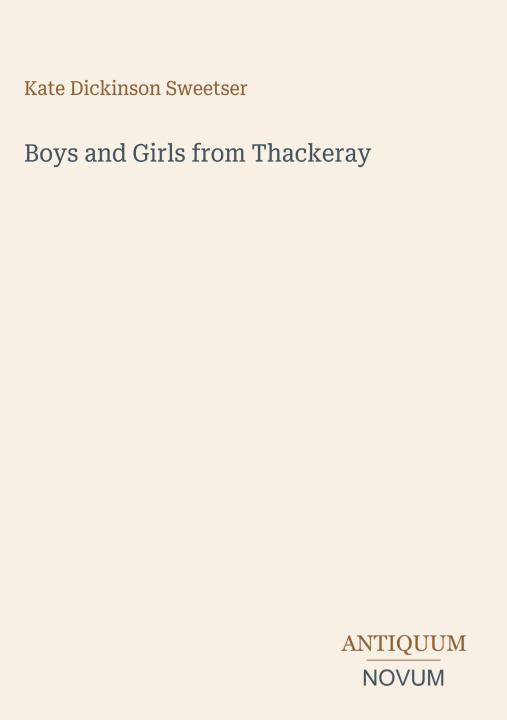Kniha Boys and Girls from Thackeray 