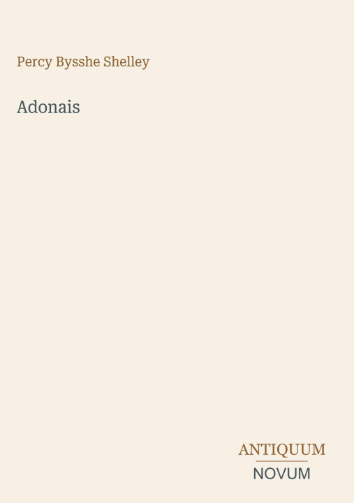 Βιβλίο Adonais 