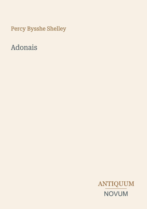 Βιβλίο Adonais 
