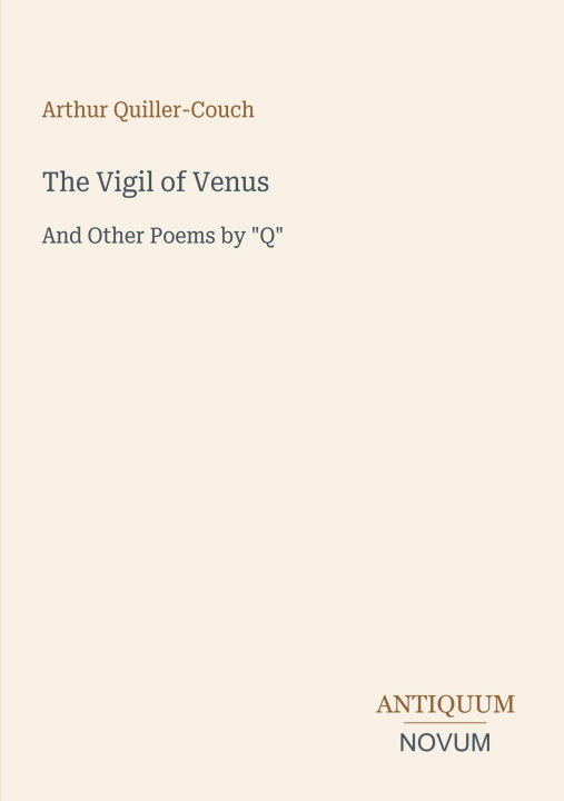 Book The Vigil of Venus 