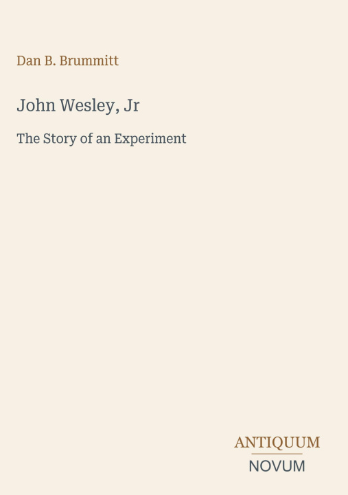 Book John Wesley, Jr 
