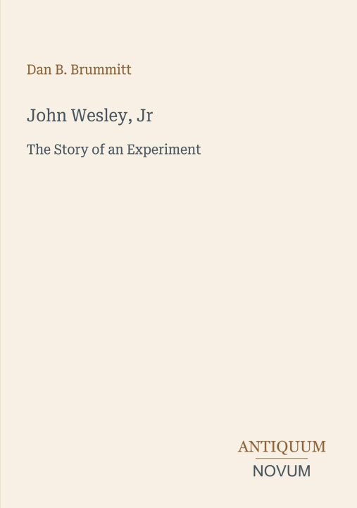 Knjiga John Wesley, Jr 