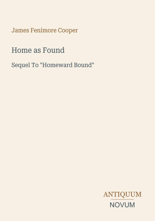 Kniha Home as Found 