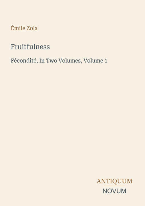 Βιβλίο Fruitfulness 