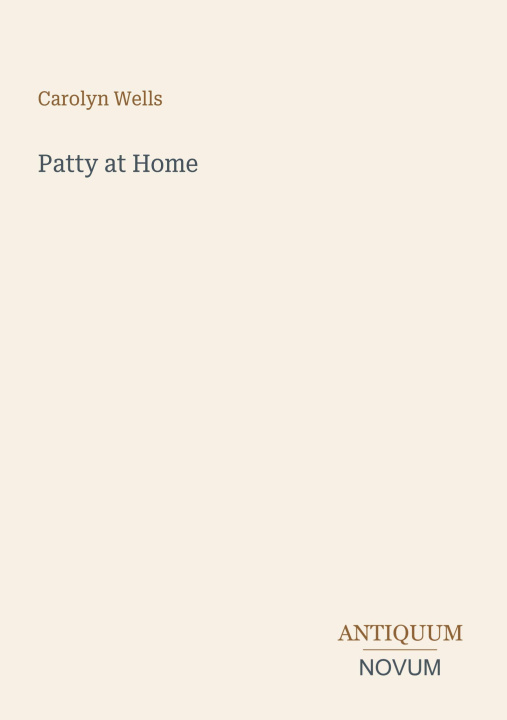 Libro Patty at Home 