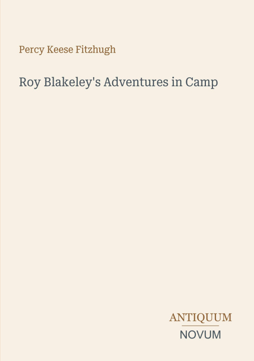 Livro Roy Blakeley's Adventures in Camp 