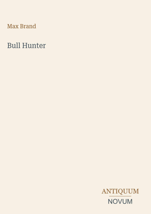 Buch Bull Hunter 