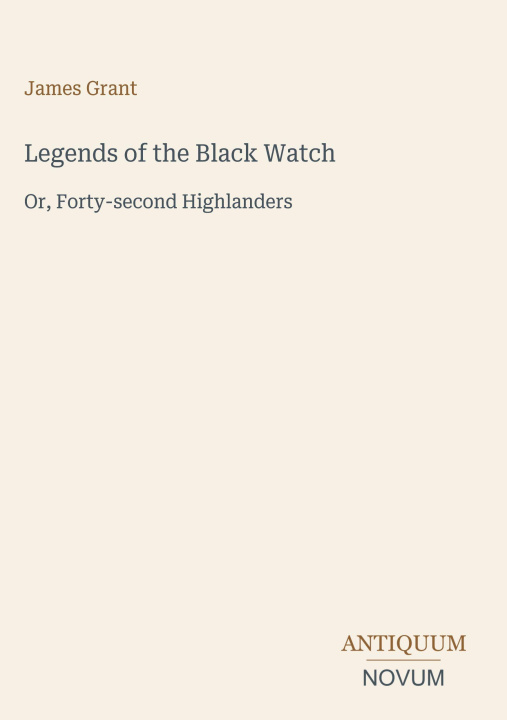 Книга Legends of the Black Watch 