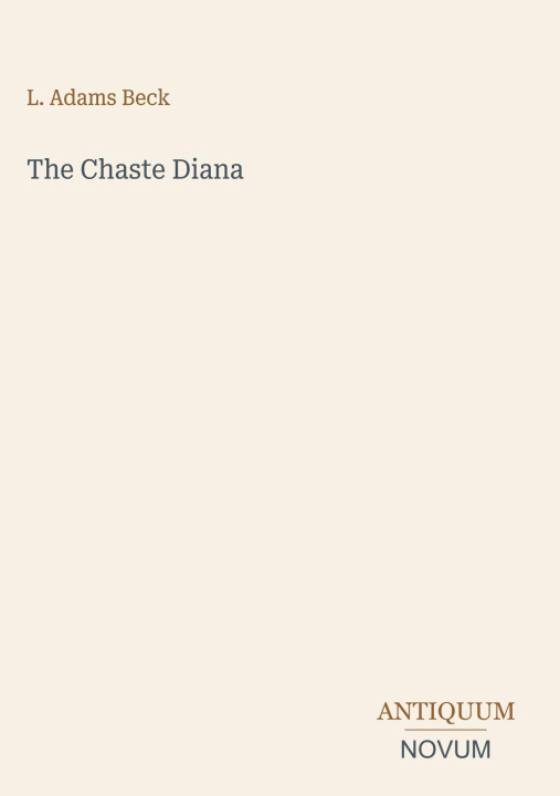 Buch The Chaste Diana 