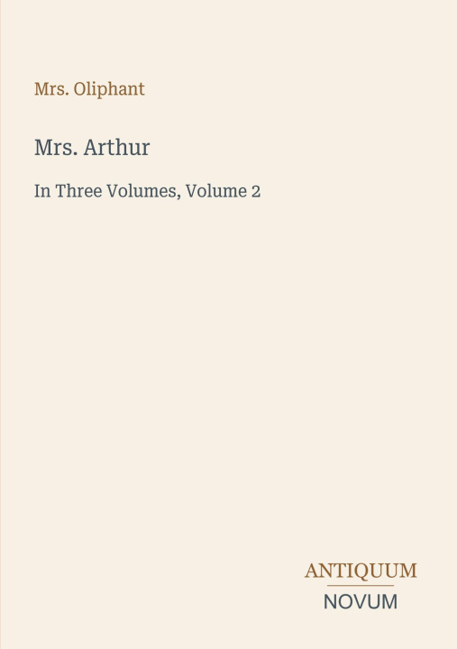 Kniha Mrs. Arthur 