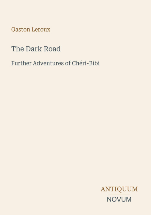 Kniha The Dark Road 