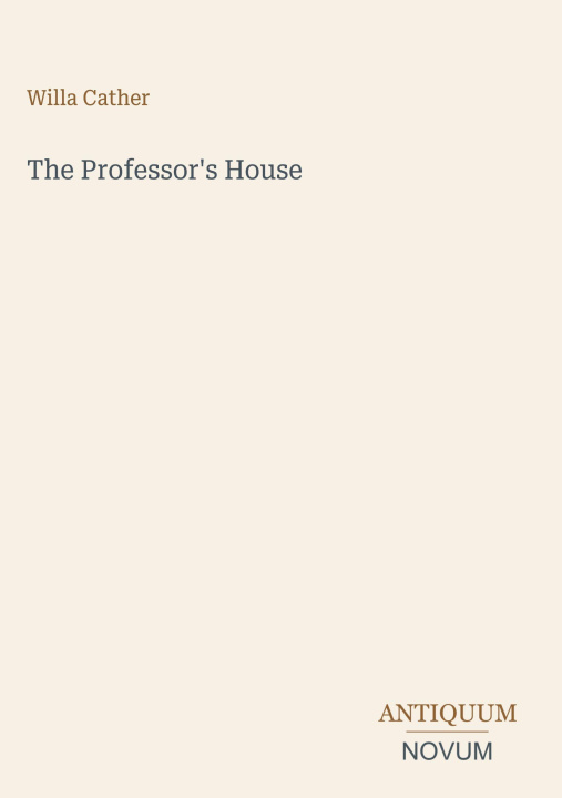 Libro The Professor's House 