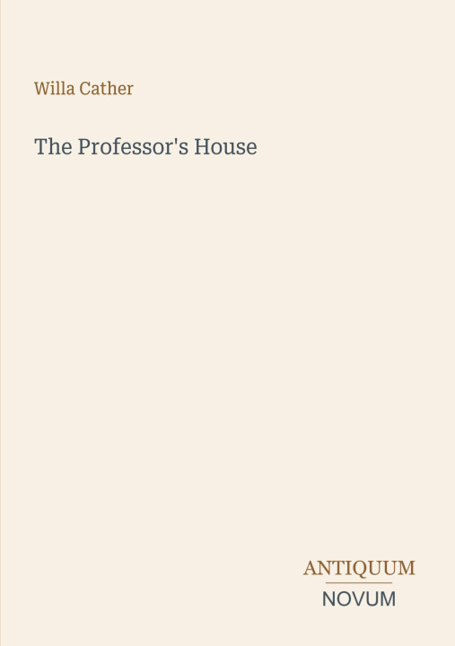 Buch The Professor's House 