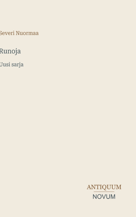 Carte Runoja Severi Nuormaa
