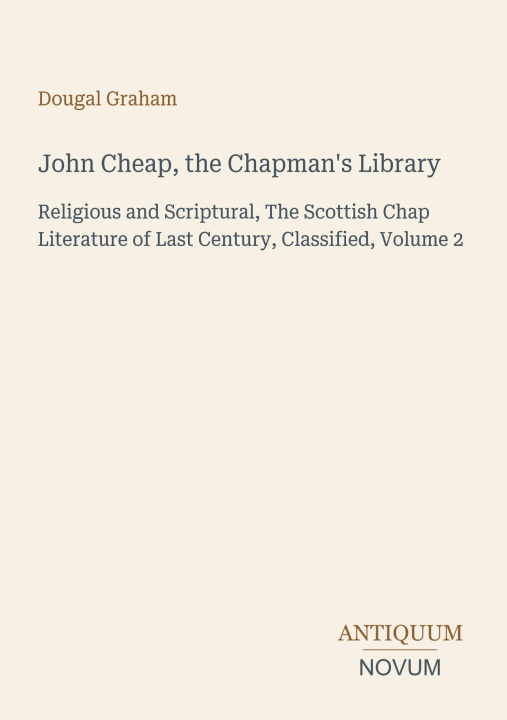 Libro John Cheap, the Chapman's Library 
