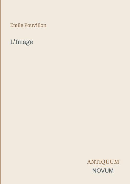 Boek L'Image Emile Pouvillon