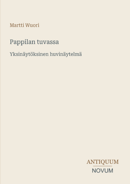 Buch Pappilan tuvassa Martti Wuori