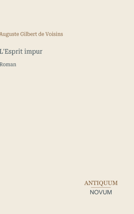 Buch L'Esprit impur 