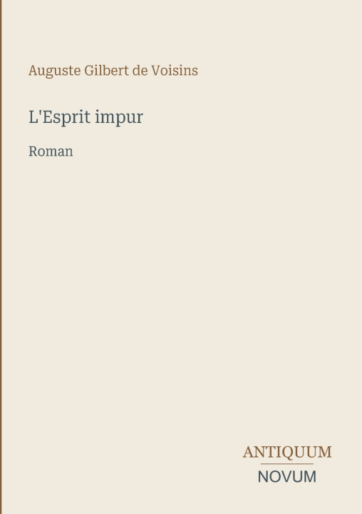 Buch L'Esprit impur 