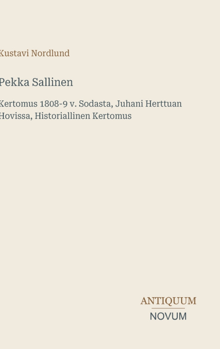 Buch Pekka Sallinen Kustavi Nordlund