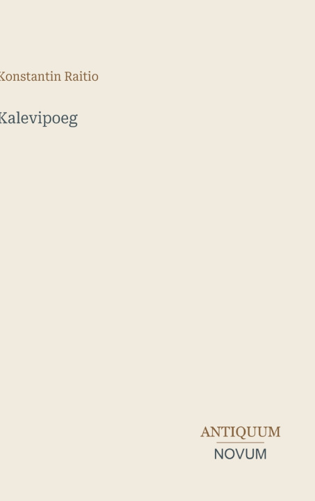 Carte Kalevipoeg Konstantin Raitio