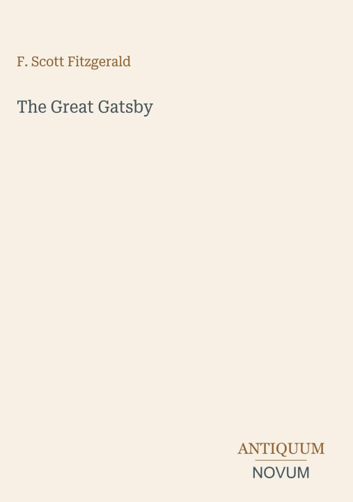 Carte The Great Gatsby 