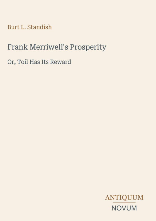 Kniha Frank Merriwell's Prosperity 