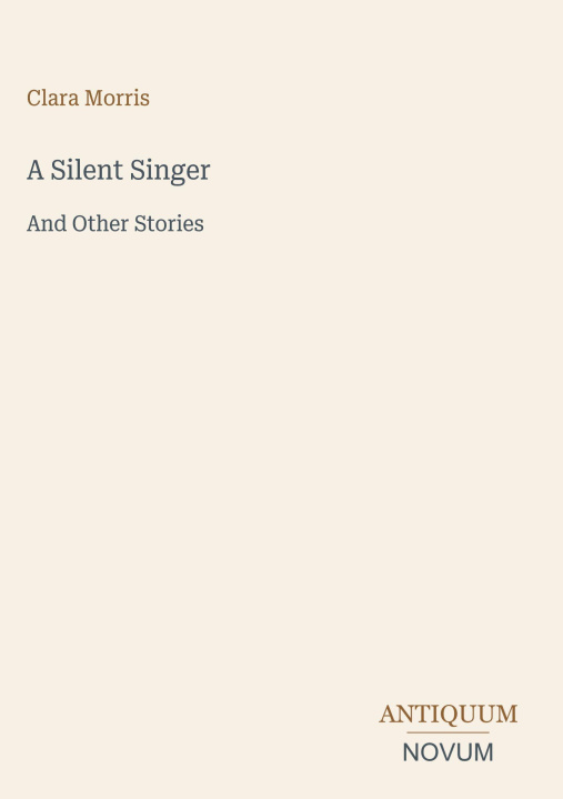 Buch A Silent Singer 