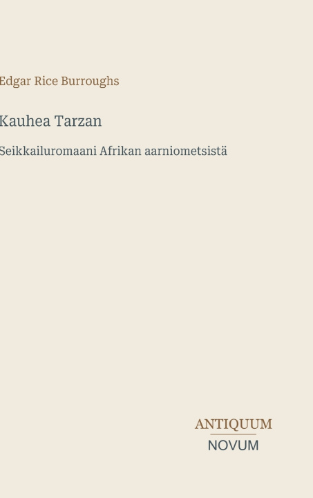 Libro Kauhea Tarzan Edgar Rice Burroughs