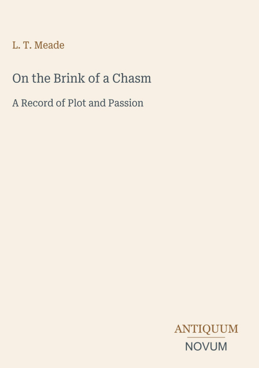 Könyv On the Brink of a Chasm 