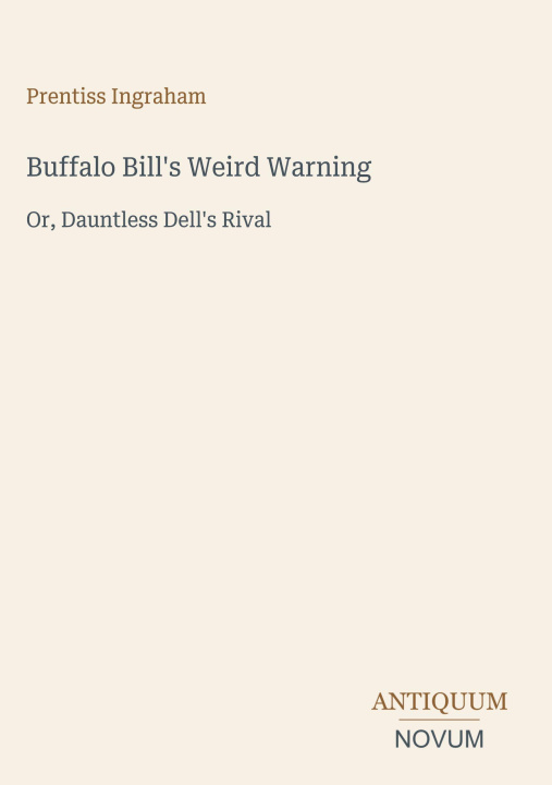 Boek Buffalo Bill's Weird Warning 