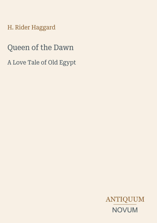 Könyv Queen of the Dawn 
