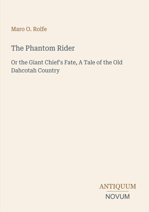 Könyv The Phantom Rider 
