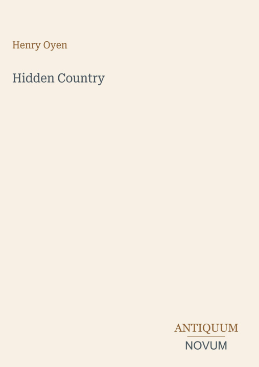 Kniha Hidden Country 