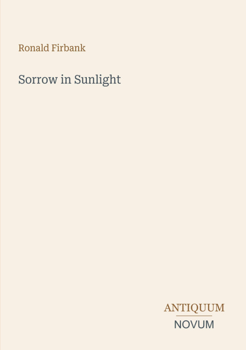 Buch Sorrow in Sunlight 